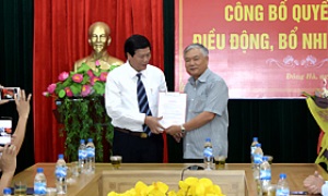 Đồng chí Phan Văn Phụng giữ chức Trưởng Ban Tổ chức Tỉnh ủy Quảng Trị